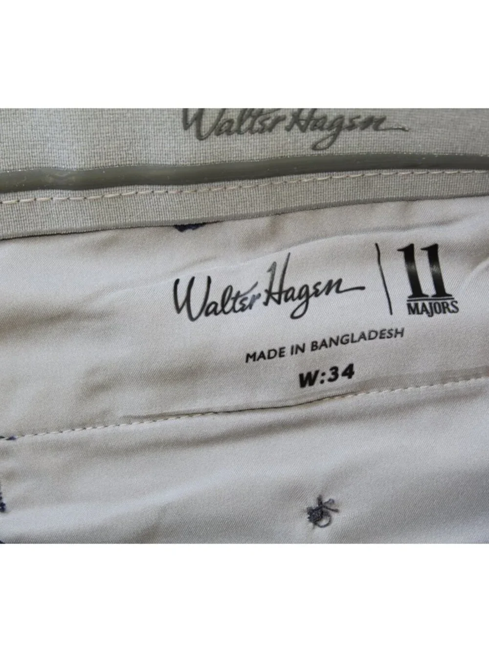 Bundle Walter Hagen 11 Majors Blue Men's Golf Shorts Size 34 Sporty Outdoor blue